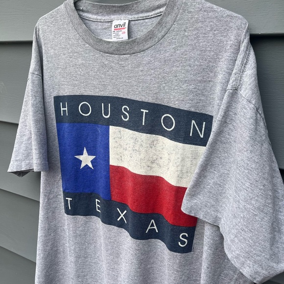 Vintage Houston Texas T-Shirt / 1996 / Single Stitch / 2XL - Picture 2 of 5